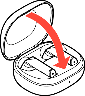 Close case lid C500W